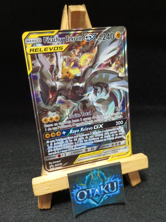 Carta Pokémon - Pikachu e Zekrom