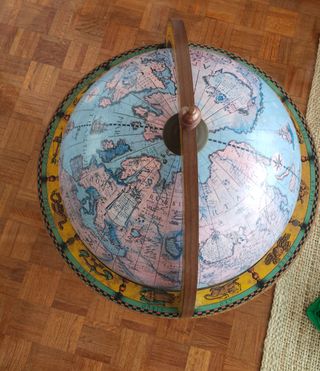 Botellero Globo Terráqueo