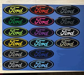 Logos Ford en Gel Personalizados a medida