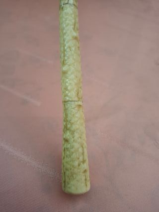 SOMBRILLA ANTIGUA, DE ENCAJE Y FORRO DE SEDA 