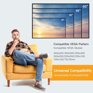 Soporte Pared TV PERLEGEAR 26-60 VESA 400