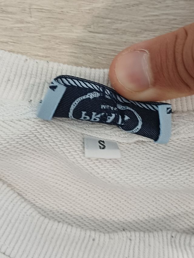 Sudadera Prada Blanca
