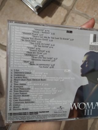 2 CDs WOMAN Recopilatorio
