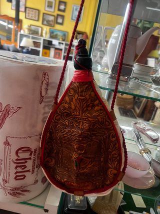 Stivale in pelle decorato