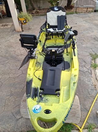 Kayak con Sonda Lowrance Hook Reveal 7