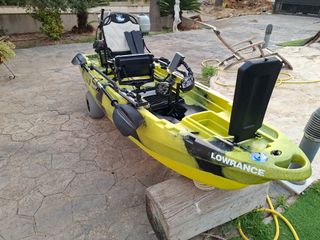 Kayak con Sonda Lowrance Hook Reveal 7