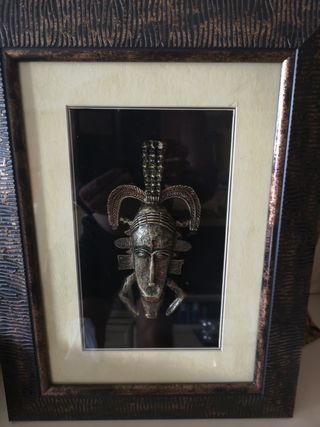 2 Cuadros Decorativos Estilo Azteca