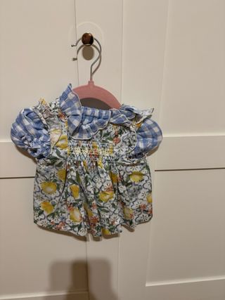 Vestido bebé con braguitas