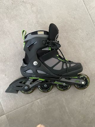 Patines en línea talla 40,5 con bolsa 