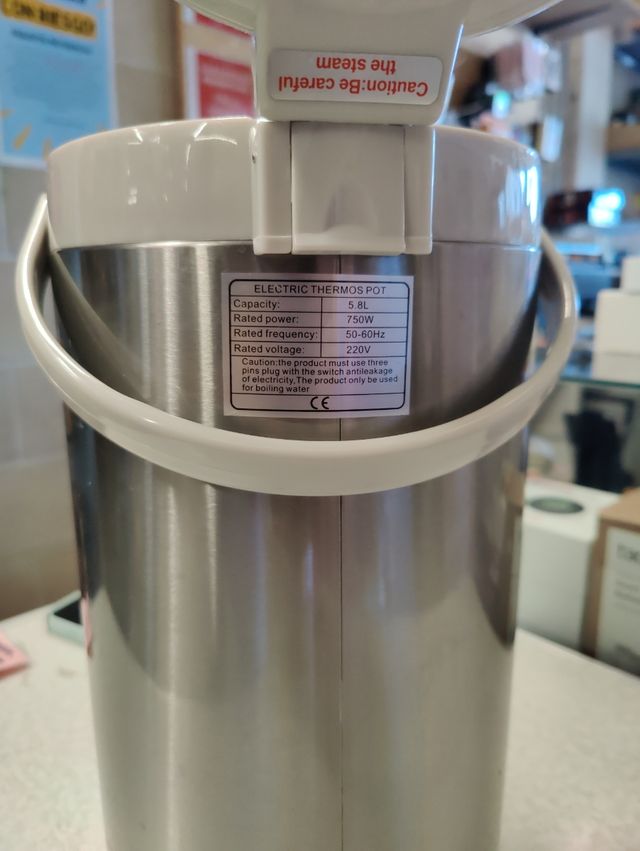 Dispensador Agua Caliente 5.8L