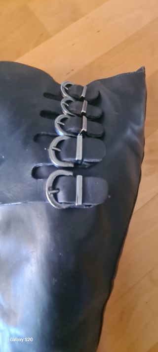 Stivali neri vera pelle tg 37