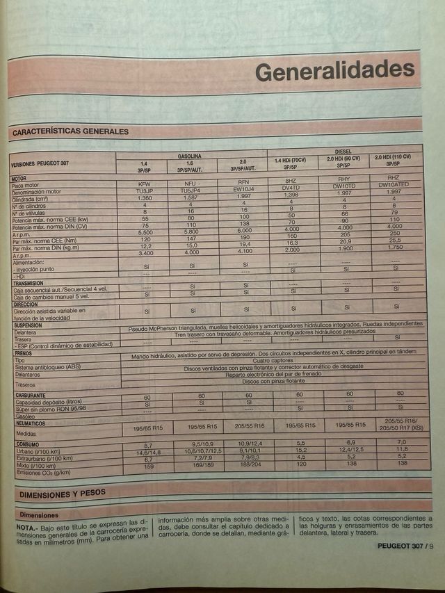 manual taller peugeot 307