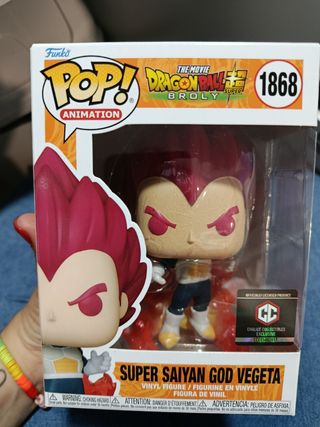 Funko Dragon Ball Super Saiyan God Vegeta 1868