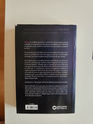 Noesi. Textos de filosofia per a les PAU 2025