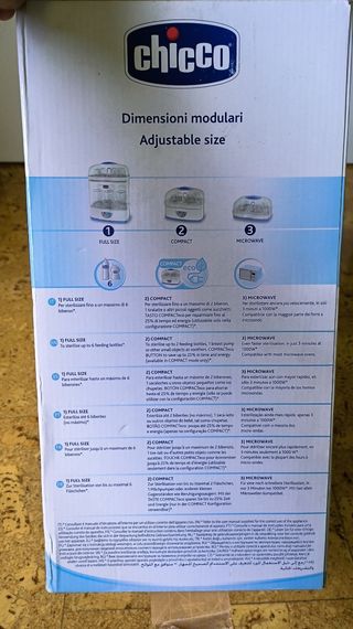 Esterilizador Biberones Chicco 3 en 1