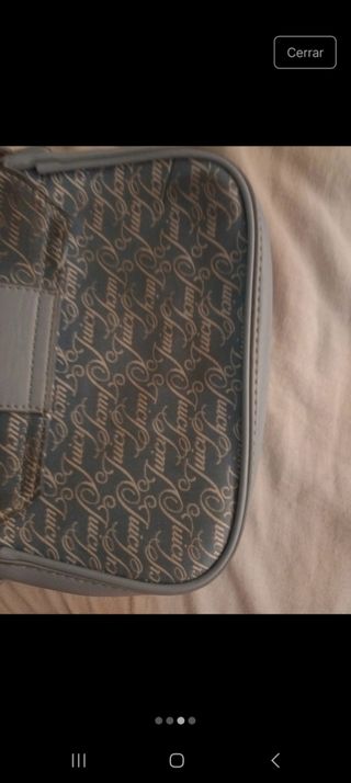 Bolso Juicy Couture Azul Plateado