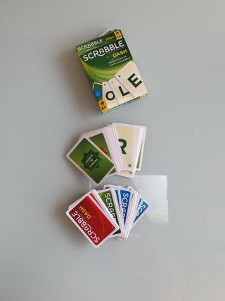 Scrabble Dash Juego de Cartas Mattel
