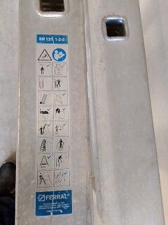Escalera profesional larga