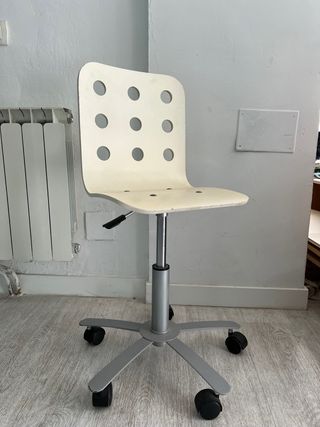 Silla de escritorio infantil  Ikea Blanca