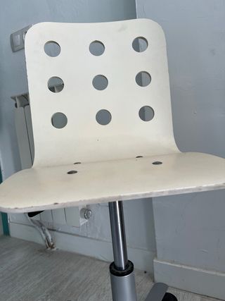 Silla de escritorio infantil  Ikea Blanca