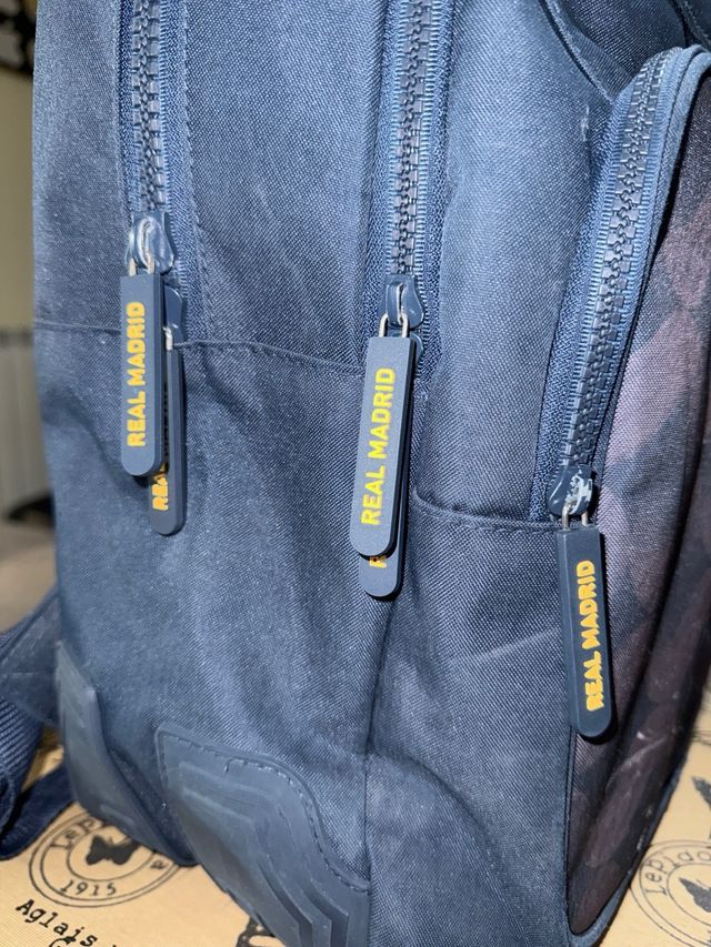 Mochila Safta y estuche Real Madrid