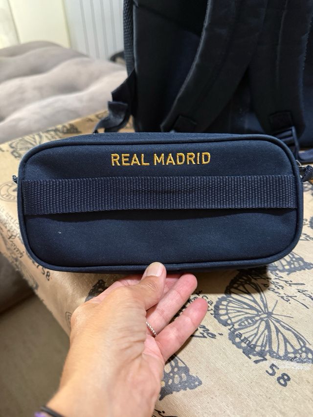 Mochila Safta y estuche Real Madrid