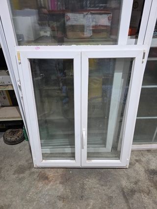 Ventana PVC doble hoja