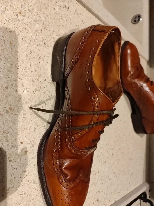 Scarpe Barker uomo cuoio tg 7,5