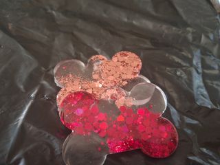 Medaglietta cane resina personalizzata Shanti