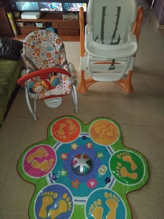 Trona y Manta Didáctica Bebé