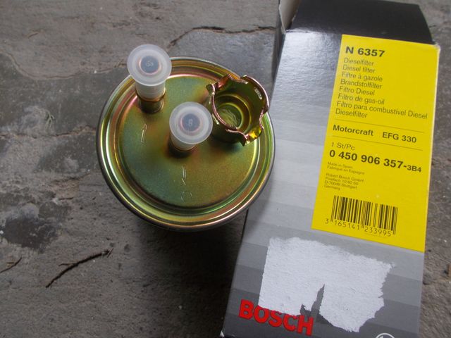 2 Filtros Combustible Bosch N6357 Ford Fiesta Foc