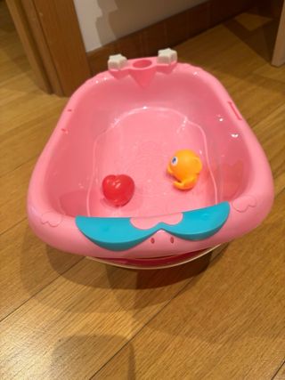 Bañera Nenuco Rosa con Juguetes