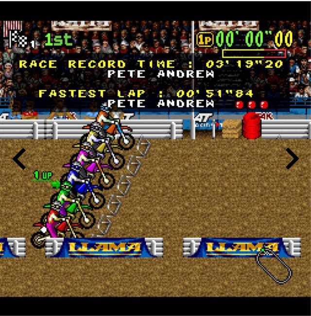 Super Nintendo Moto X Piko