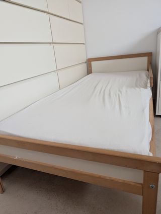 Cama y colchon infantil Sniglar IKEA