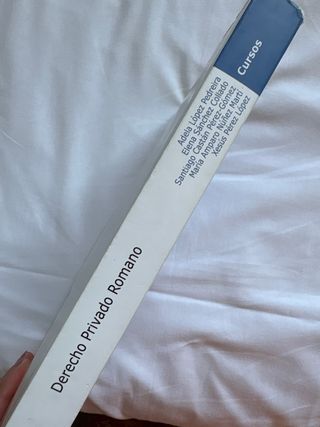 Manual de derecho privado romano
