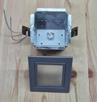 Focos Halógenos Cuadrados Grises