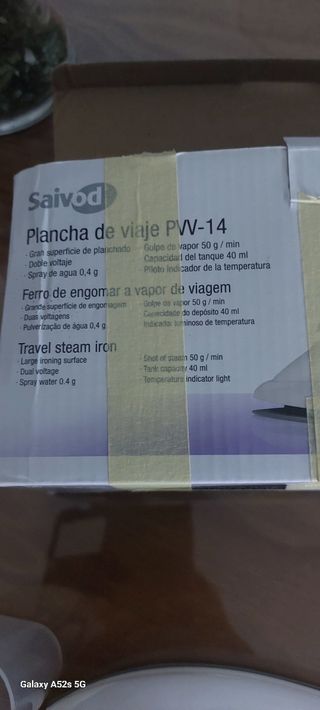 Plancha de viaje Saivod PV-14