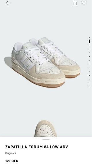 Adidas Forum 84 Low Adv Blancas