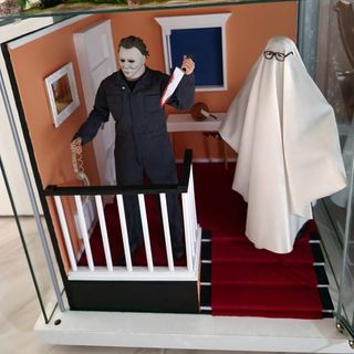 Diorama 1/6 Michael Myers Halloween sideshow