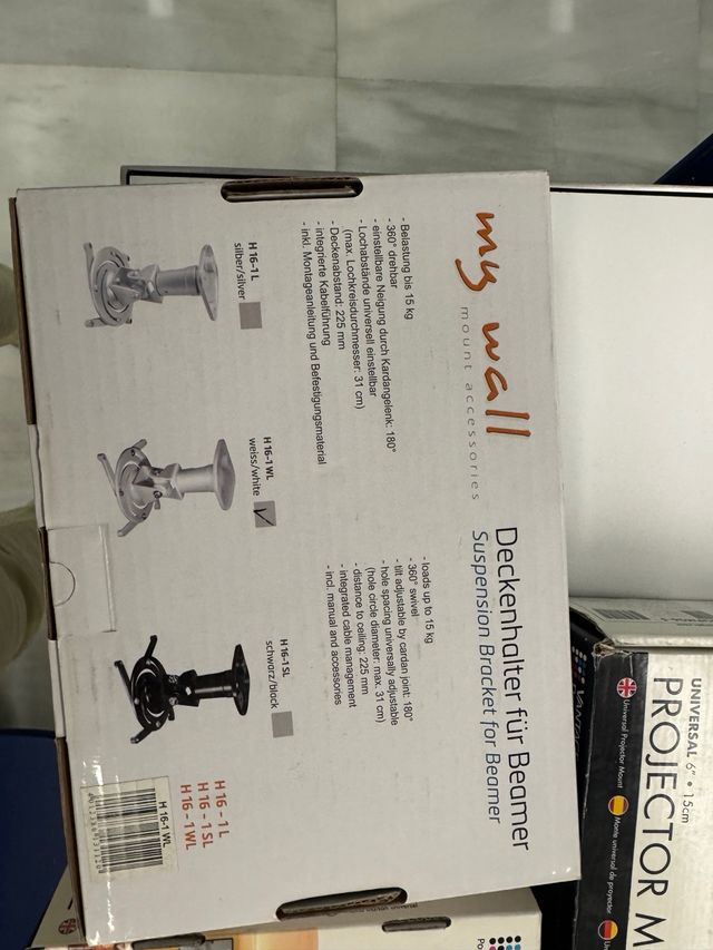 Soportes para proyector my wall