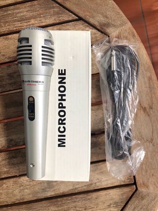 Micrófono Brothers Choice Plata