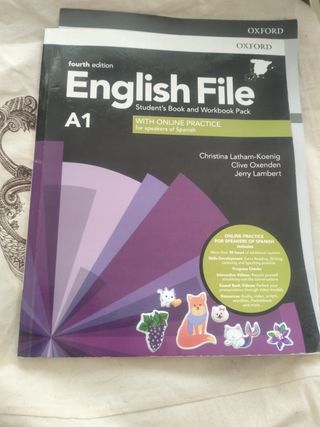Libro Inglés A1 Oxford English File 4th Ed.