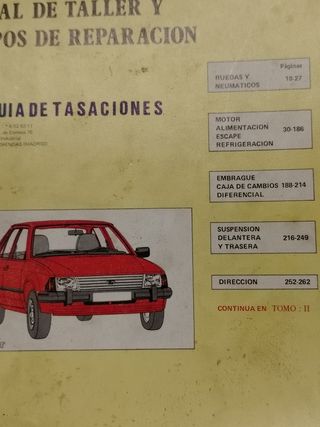 Manual Taller Ford Escort 82