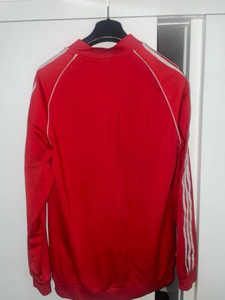 chaqueta adidas sst roja