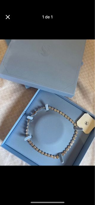 Collar Swarovski Plata