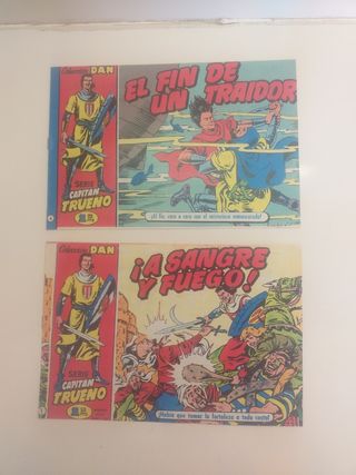 Comics El Capitán Trueno, años 80...