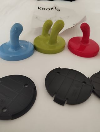 3 Colgadores Ikea KROKIG sin estrenar