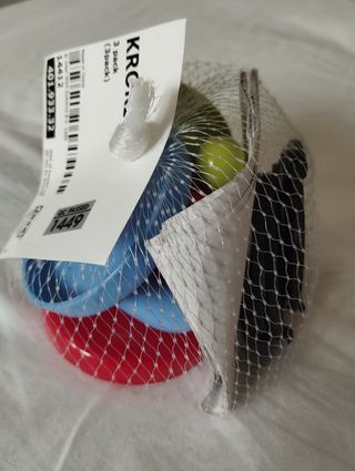 3 Colgadores Ikea KROKIG sin estrenar