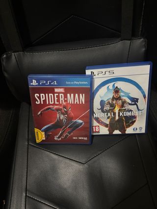 Spider-Man y Mortal Kombat 1 PS4/PS5