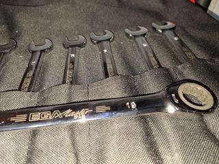 Juego 12 Llaves Mixtas Carraca Ega Master